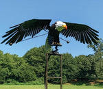 Decorative Metal Bird Wind Generator - Garden Ornament