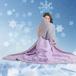 Lightweight and Breathable Reversible Summer Cooling Blanket