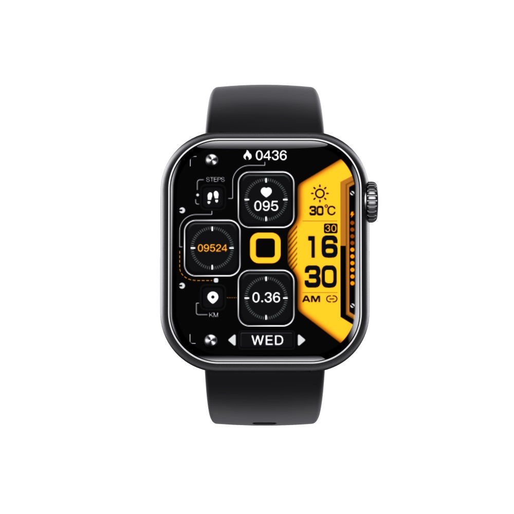 Waterproof Smartwatch with Blood Sugar, Blood Pressure, Blood Oxygen, and Sleep Monitoring Features