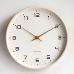 Scandinavian Wooden Wall Clock with Minimalist Design