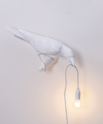 Unique Bird Design Table Lamp – Decorative Crow Light