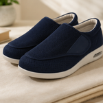 Cushioned Wide-Fit Shoes Designed for Sensitive and Swollen Feet