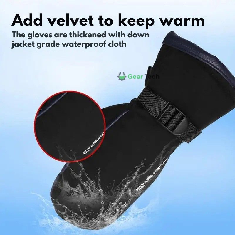 USB Electric Heated Gloves | Plug-and-Play, Double-Sided Heating, Waterproof Design, Ideal for Skiing, Hiking, and Everyday Winter Protection