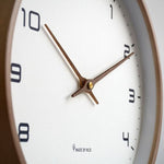 Scandinavian Wooden Wall Clock with Minimalist Design