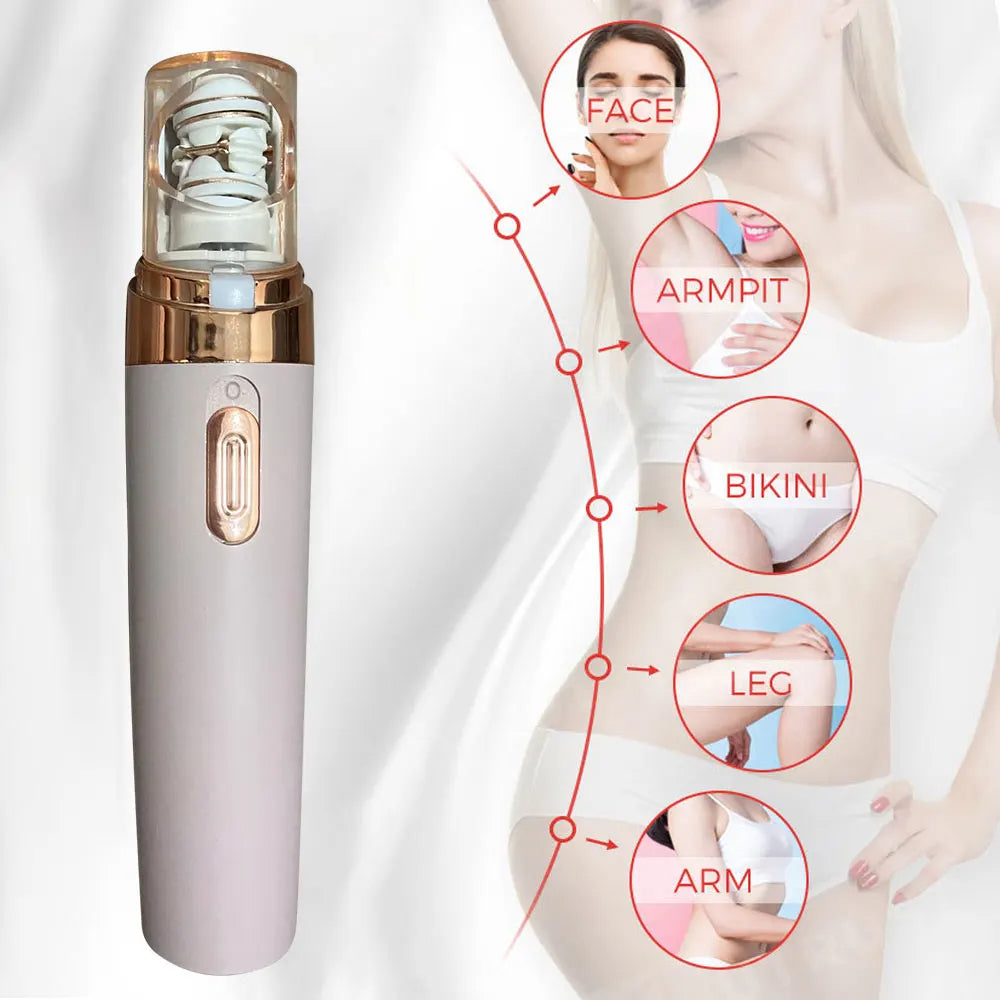 2 in 1 Facial Hair Removal and Epilator for Women