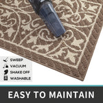 Low Profile Indoor Mat Entryway Rug Non-Slip - 1 Piece