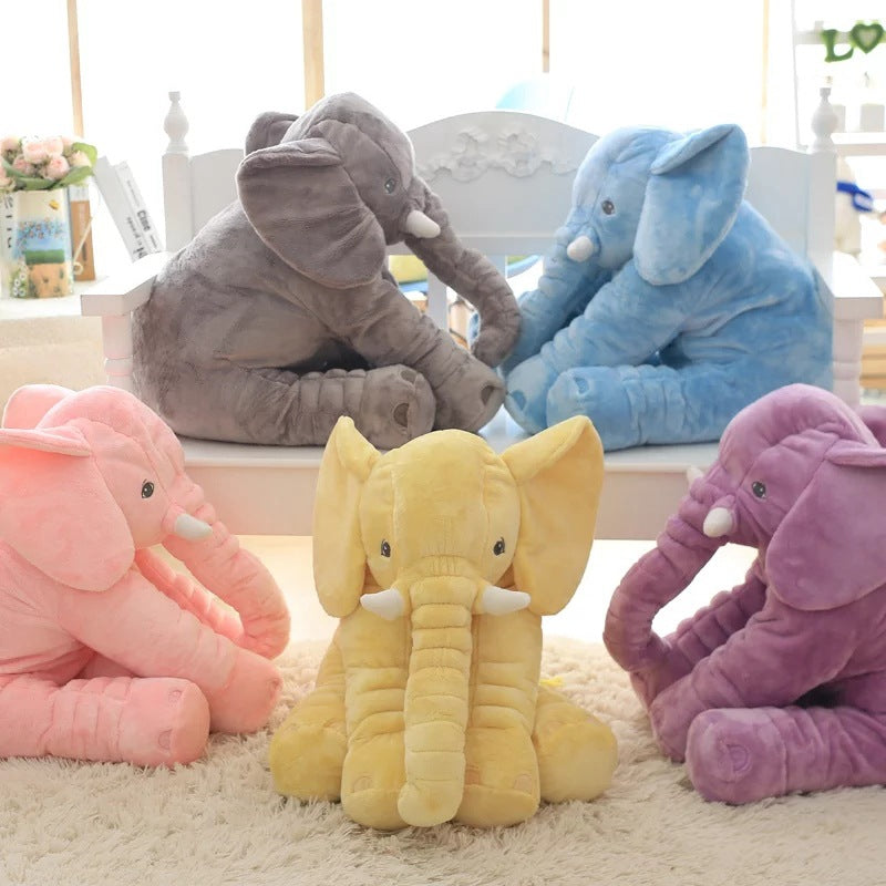 Soft and Cuddly Elephant Baby Pillow – Perfect for Snuggling