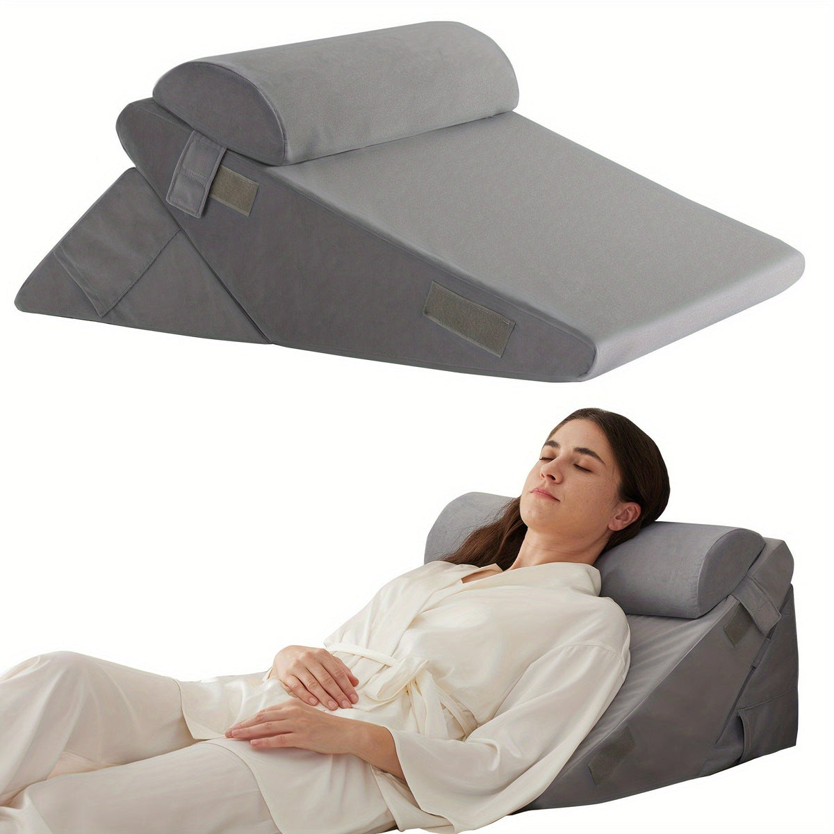Adjustable Bed Wedge Pillow – Comfort and Support for Recovery