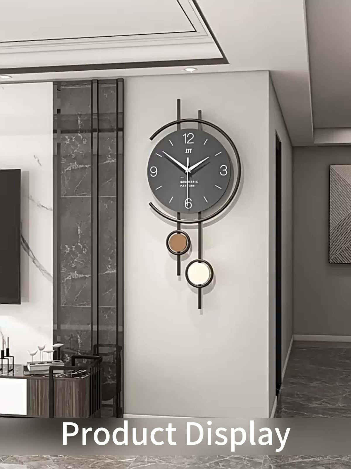Silent Scandinavian Wall Clock