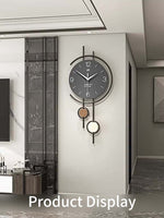 Silent Scandinavian Wall Clock