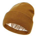 Silk Winter Hat – Warm, Hair-Protecting & Elegant