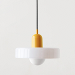 Artistic Bauhaus Pendant Light – Warm Light Hanging Lamp
