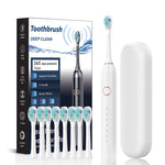 Sonic Electric Toothbrush | 6 Modes & IPX7 Waterproof | Available in White, Black, Pink