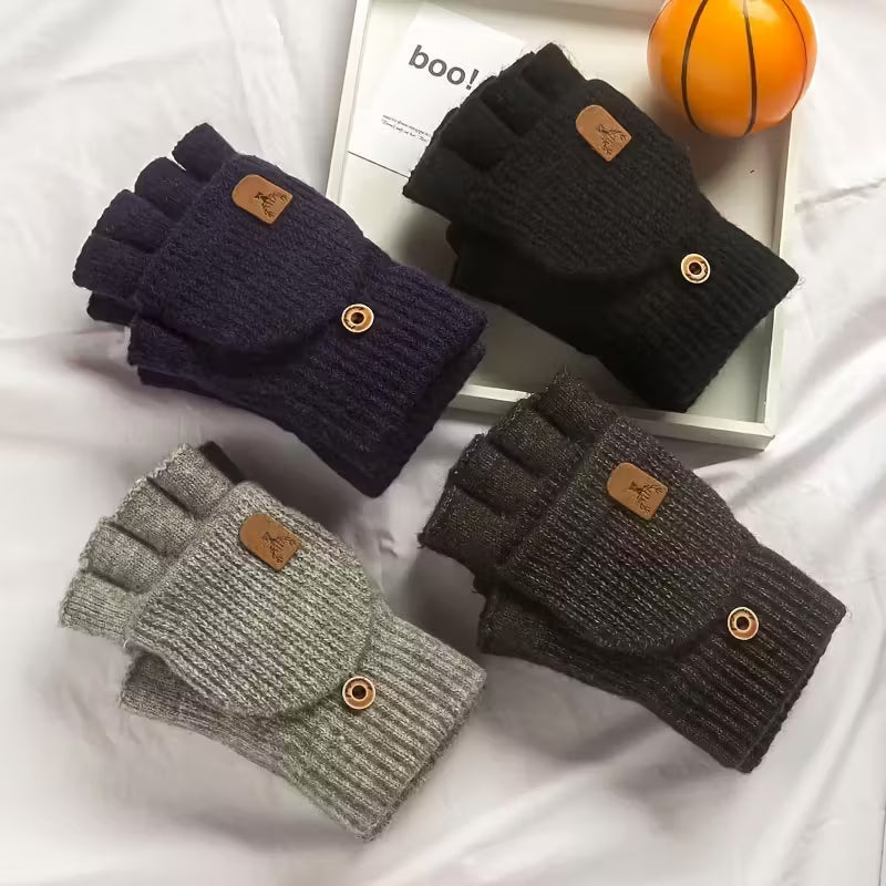 Men's Fingerless Half-Finger Gloves