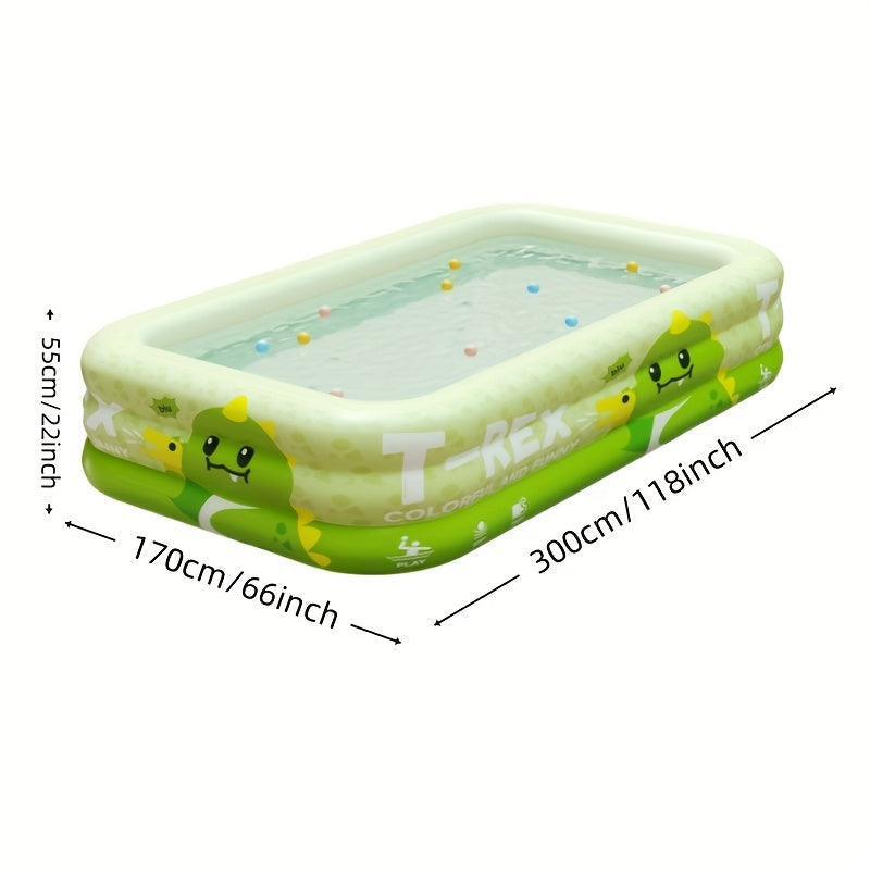 Dinosaur Inflatable Pool – Safe, Enjoyable, and Cozy