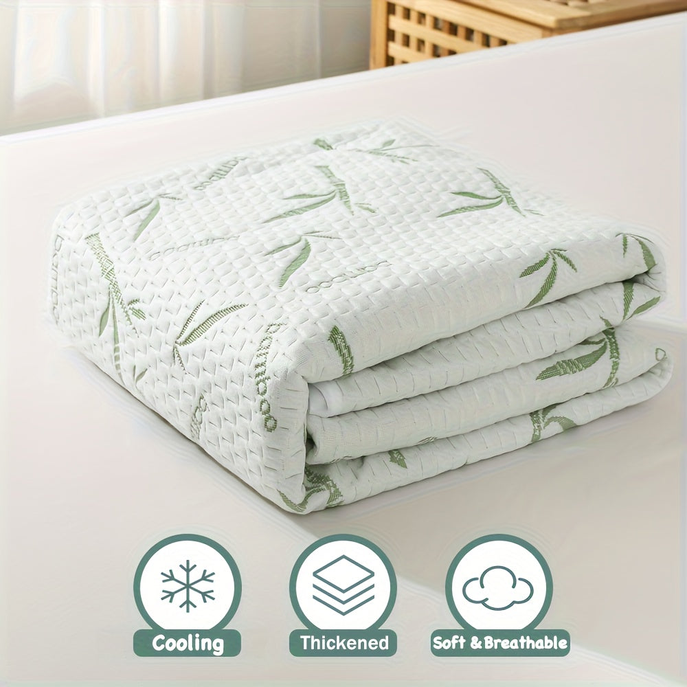 Breathable and Cooling Mattress Topper for Enhanced Sleep Comfort