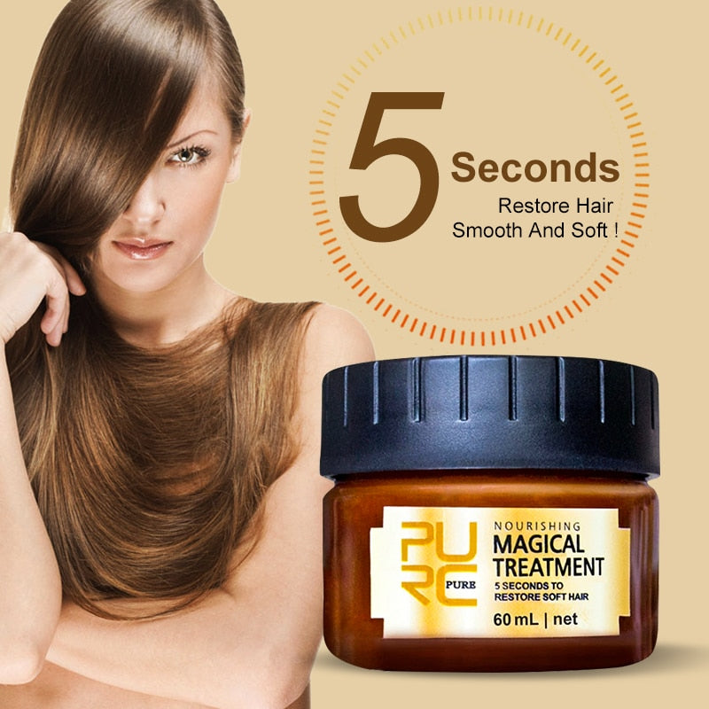 Instant Hair Repair & Shine Mask - 5 Seconds
