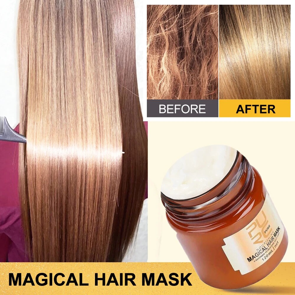Instant Hair Repair & Shine Mask - 5 Seconds