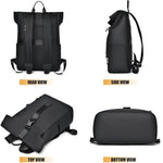 Waterproof Travel & Commuter Backpack – USB, Lightweight & Spacious