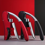 Ergonomic Corkscrew – Effortlessly and Safely Open Wine Bottles for Home and Hospitality Use