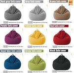 Ergonomic and Stylish Bean Bag Cover | Available in 80x90 cm and 100x120 cm