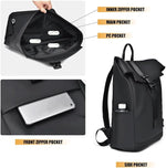 Waterproof Travel & Commuter Backpack – USB, Lightweight & Spacious