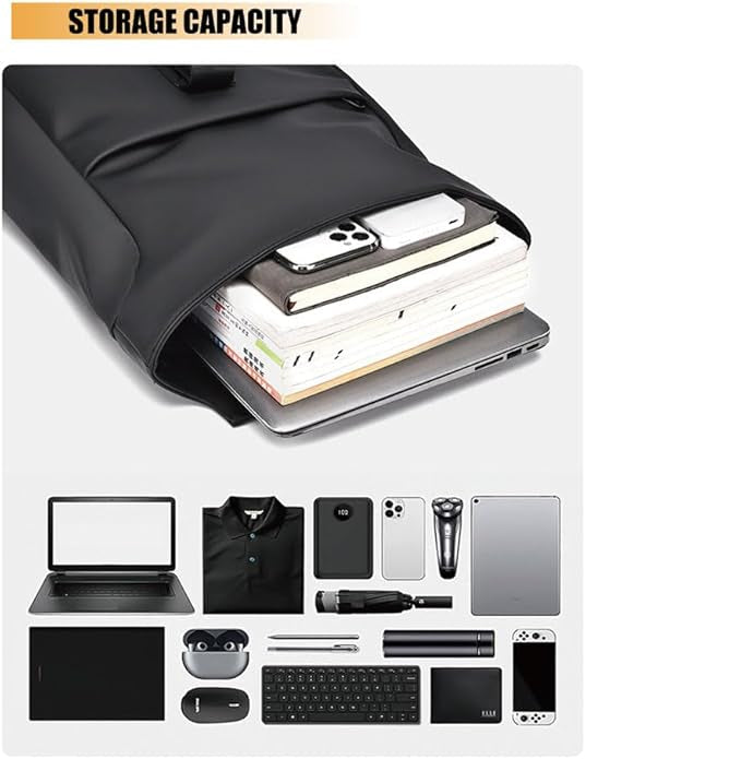 Waterproof Travel & Commuter Backpack – USB, Lightweight & Spacious