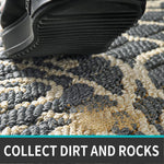 Low Profile Indoor Mat Entryway Rug Non-Slip - 1 Piece