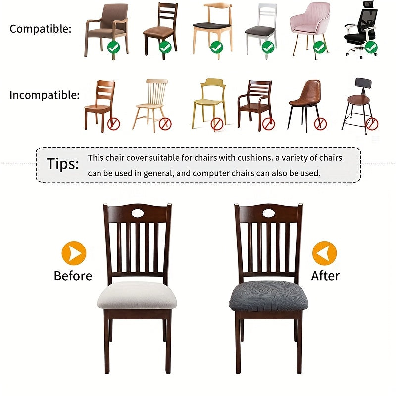 Stretch Fit Covers for Instant Chair Upgrade