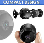 Compact Wireless HD Mini Security Camera - 1080P