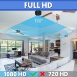 Compact Wireless HD Mini Security Camera - 1080P