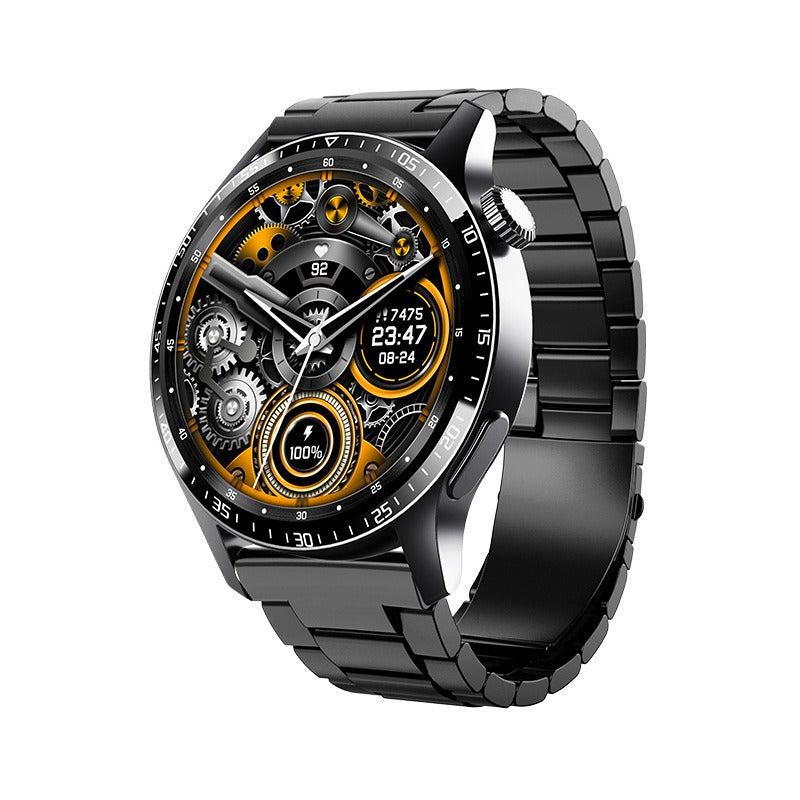 Waterproof Smartwatch with Blood Sugar, Blood Pressure, Blood Oxygen, and Sleep Monitoring Features