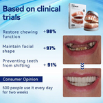 Custom Full Dentures – Genuine Ivory and White Smile