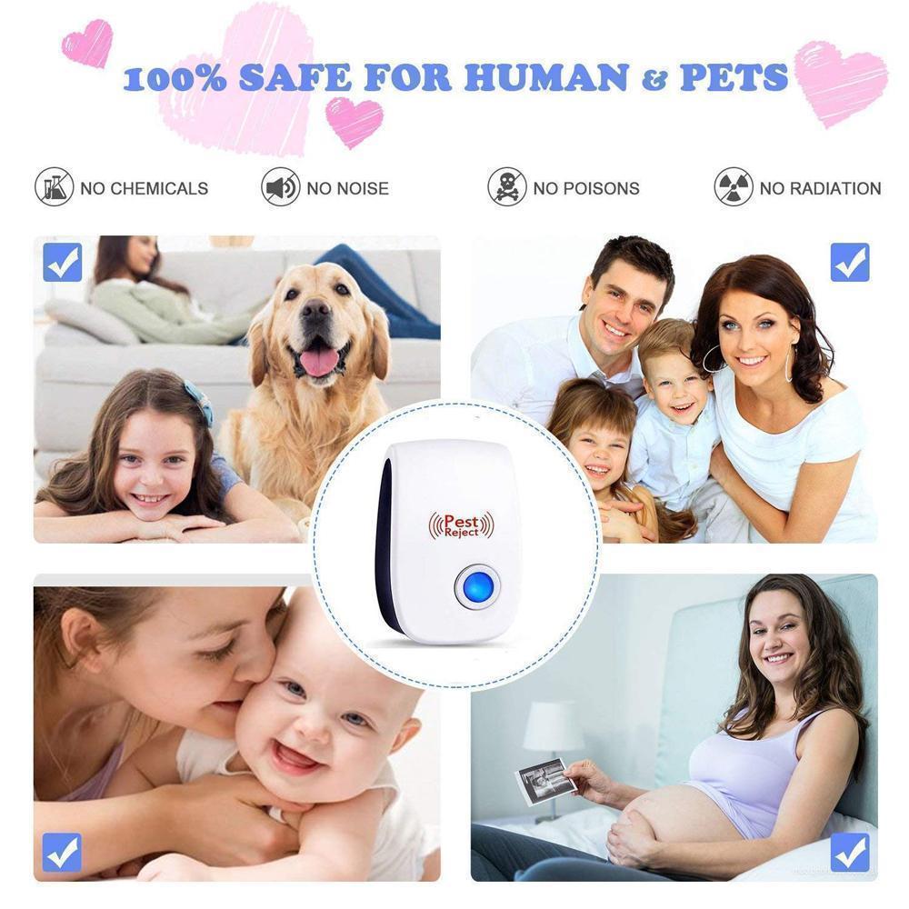Ultrasonic Insect and Rodent Pest Control - 2+1 Package