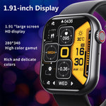 Waterproof Smartwatch with Blood Sugar, Blood Pressure, Blood Oxygen, and Sleep Monitoring Features
