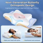 Anti-Snore Pillow | Ergonomic Neck and Head Support | White
