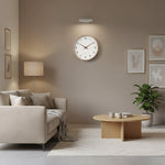 Scandinavian Wooden Wall Clock with Minimalist Design