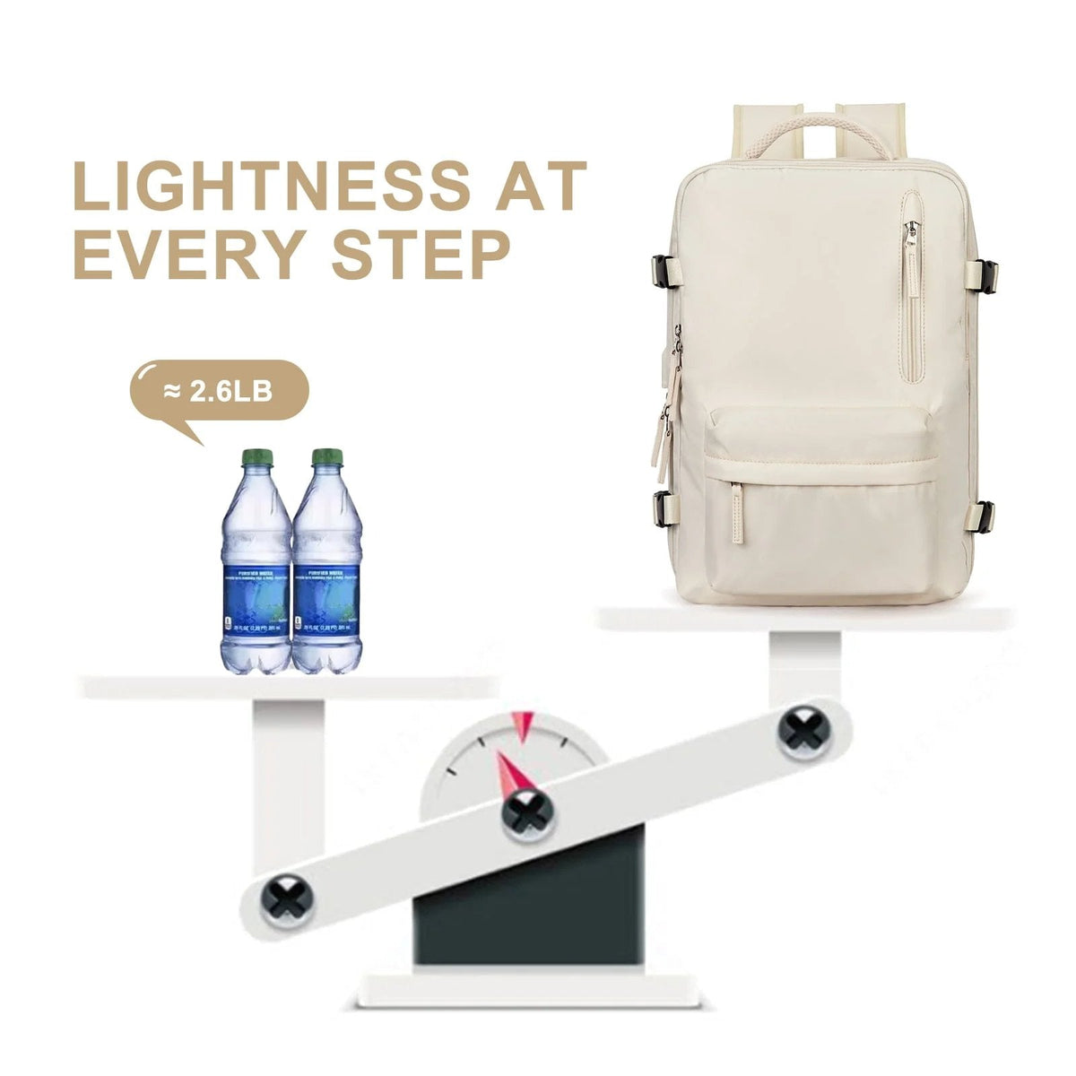 Women's Large Travel Backpack – Waterproof Hiking Backpack | Anti-Theft Design