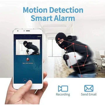 Mini Wireless Magnetic Camera with Audio and Live Video Streaming