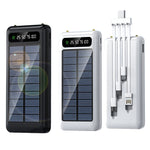 High-Capacity 20,000mAh Solar Power Bank – Quick Dual Charging