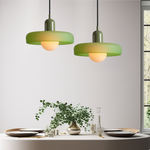 Artistic Bauhaus Pendant Light – Warm Light Hanging Lamp