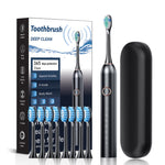 Sonic Electric Toothbrush | 6 Modes & IPX7 Waterproof | Available in White, Black, Pink