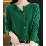 Women's O-Neck Cardigan