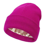 Silk Winter Hat – Warm, Hair-Protecting & Elegant