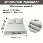 Breathable and Cooling Mattress Topper for Enhanced Sleep Comfort