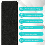Slip-Resistant Stair Treads 10-Pack – 6"x24", 80-Grit, Weather-Resistant