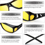 Night Driving Glasses | Anti-Glare, Lightweight, Perfect for Low Light Conditions