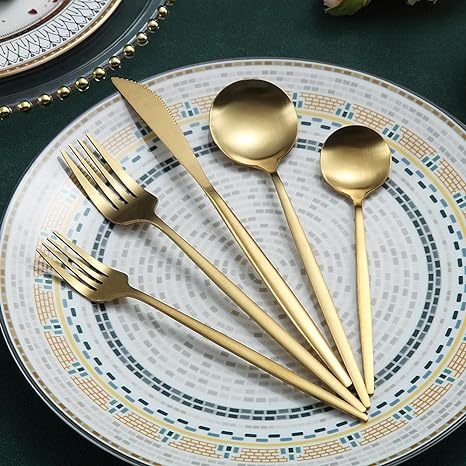 Minimalist Modern Timeless Cutlery Set