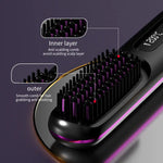 Portable Hair Styling Brush | Achieve Smooth and Healthy Hair Anytime, Anywhere