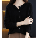 Women's O-Neck Cardigan